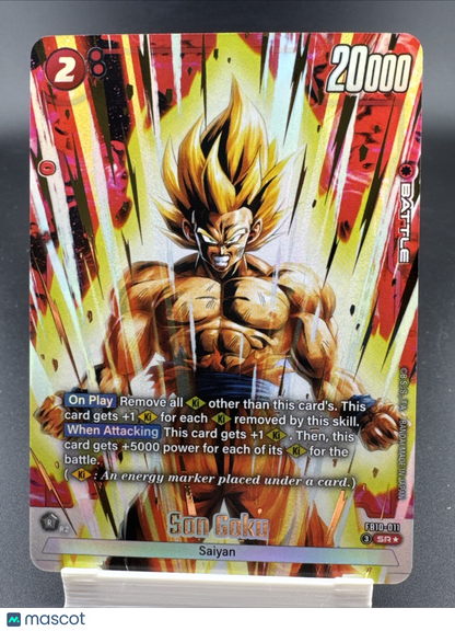 Son Goku FB10-011 SR (Alt Art) Dragon Ball Super Fusion World Cross Force