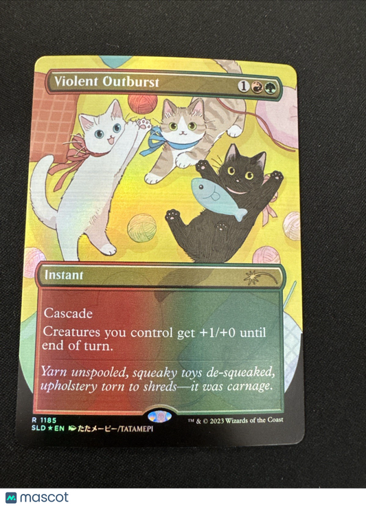 Violent Outburst Secret Lair Drop Foil