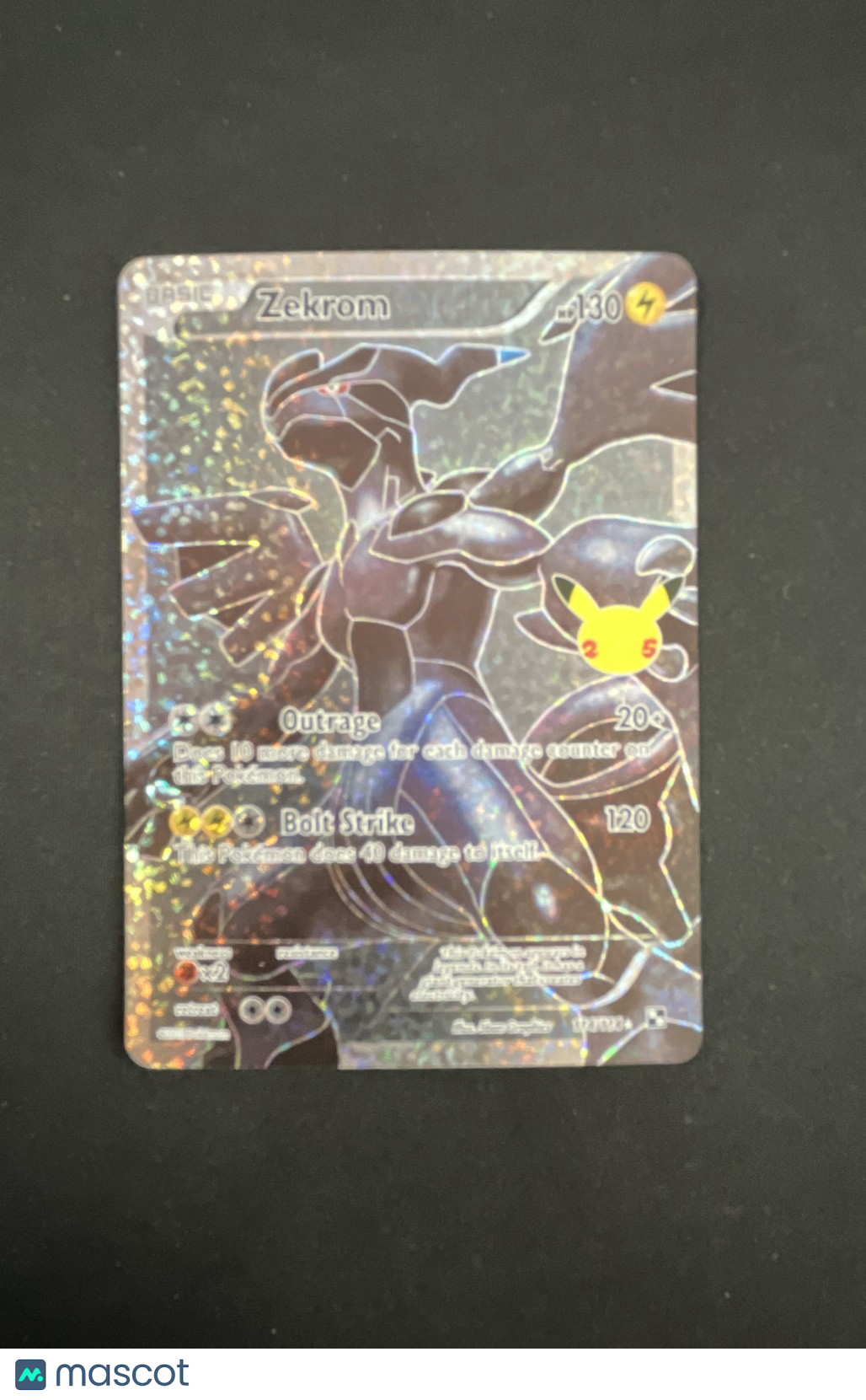 Zekrom 114/114 Celebrations: Classic Collection Holo