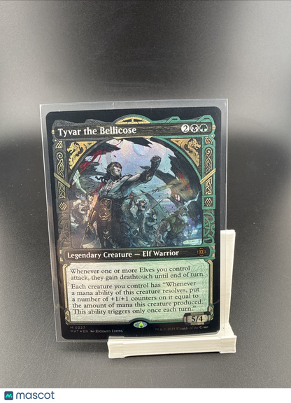 Tyvar the Bellicose (Halo Foil) March of the Machine: The Aftermath Foil NM+