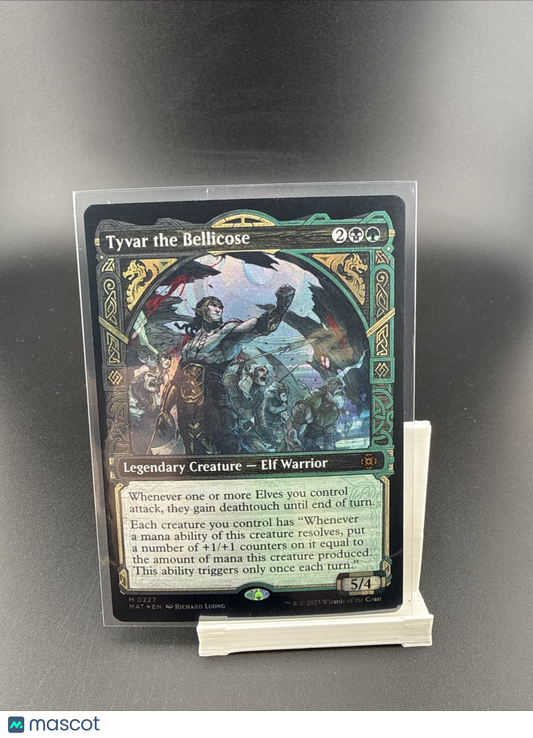 Tyvar the Bellicose (Halo Foil) March of the Machine: The Aftermath Foil NM+