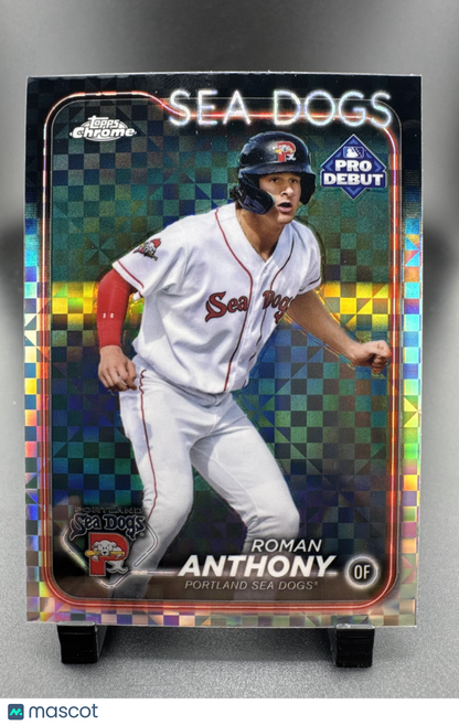 2024 Topps Pro Debut - Chrome Roman Anthony #PDC-39 X-Fractor (RC)