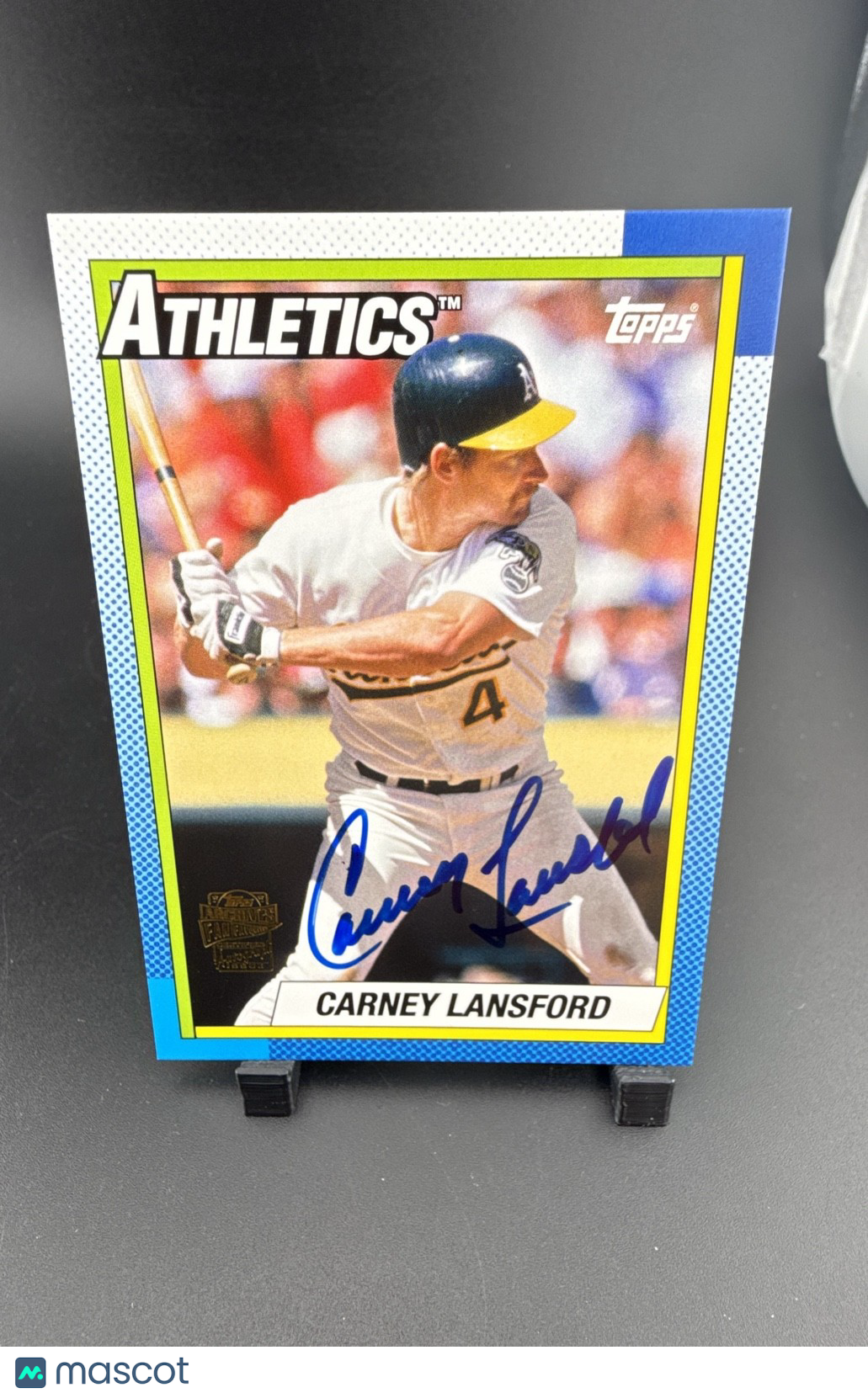 2012 Topps Archives - Fan Favorites Autographs Carney Lansford #FFA-CL (AU)