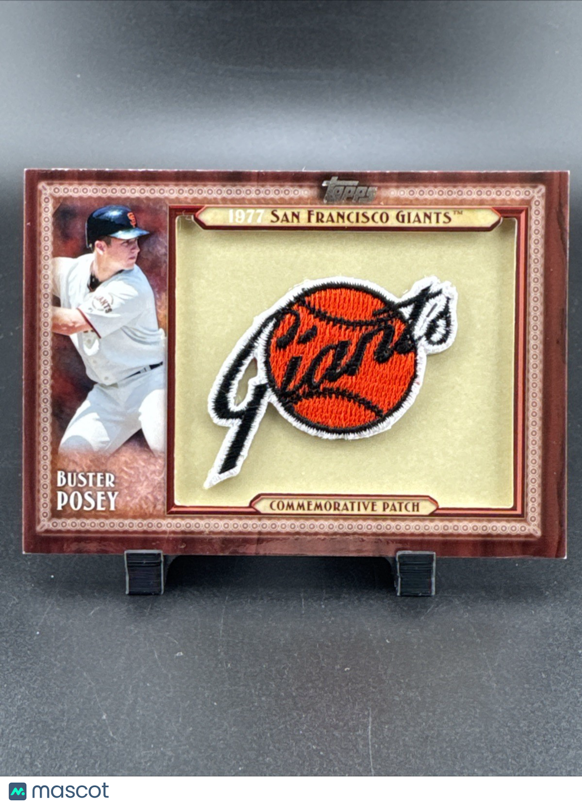 2011 Topps Throwback Manufactured Patch Series 1 Buster Posey