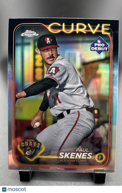 2024 Topps Pro Debut - Chrome Paul Skenes #PDC-140 (RC)
