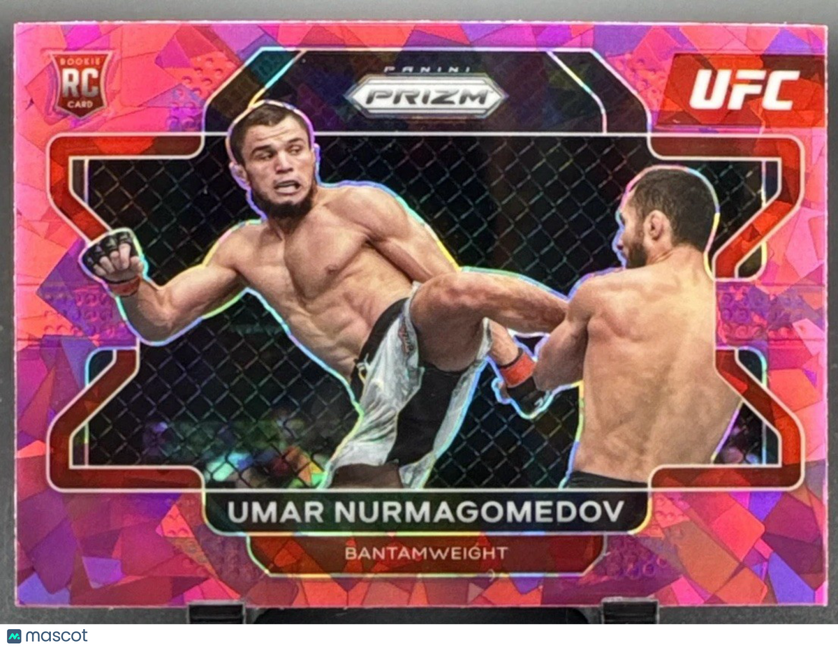 2022 Panini Prizm UFC - Umar Nurmagomedov #32 Pink Ice Prizm (RC)