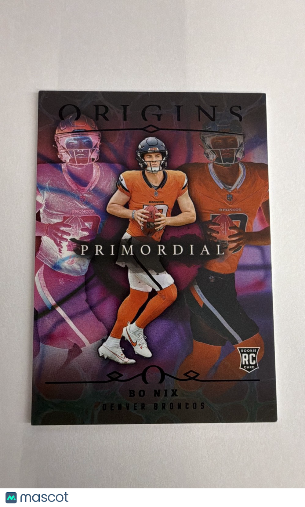 2024 Panini Origins - Primordial Bo Nix #2 (RC)