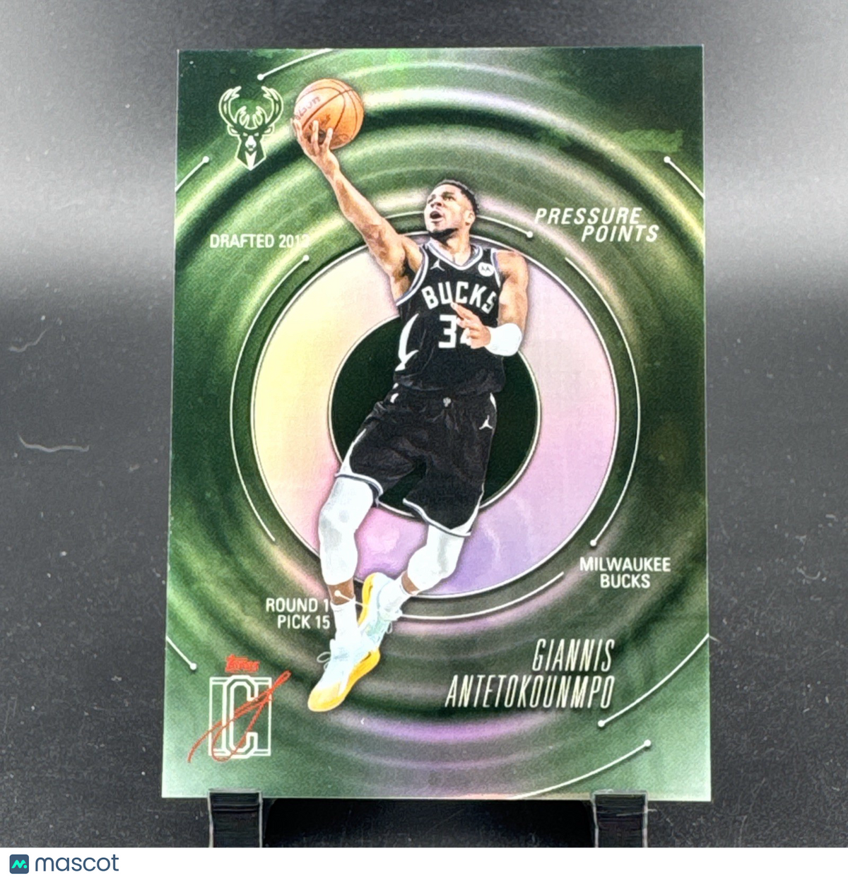 2026 Topps Signature Class Giannis Antetokounmpo Pressure Points PP-4 Case Hit