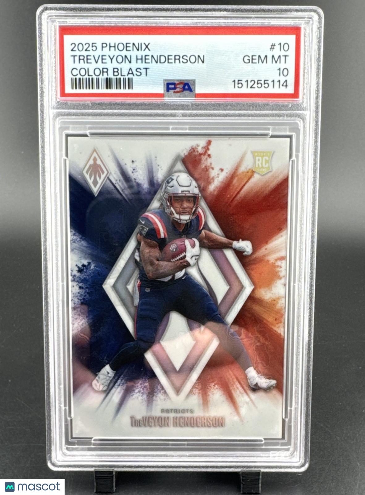 2025 Panini Phoenix - Color Blast TreVeyon Henderson #10 (RC)