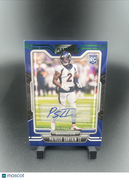 Pat Surtain II Playbook Rookie Auto 07/10