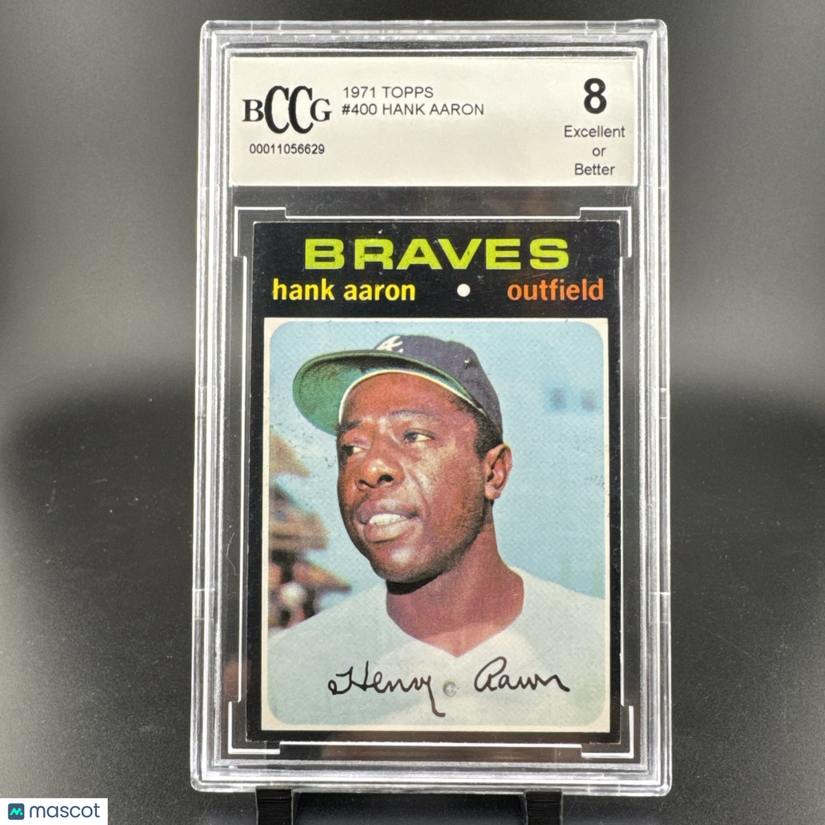 1971 Topps - Hank Aaron #400