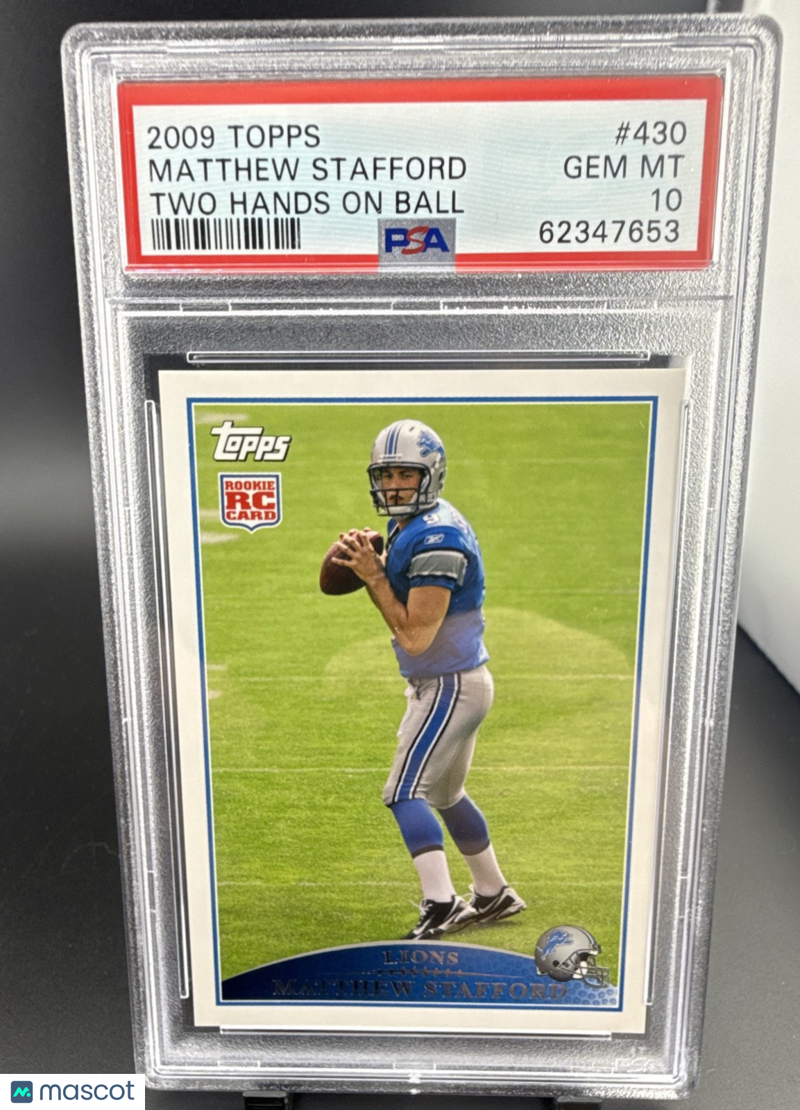 2009 Topps - Matthew Stafford #430 Two Hands (RC)