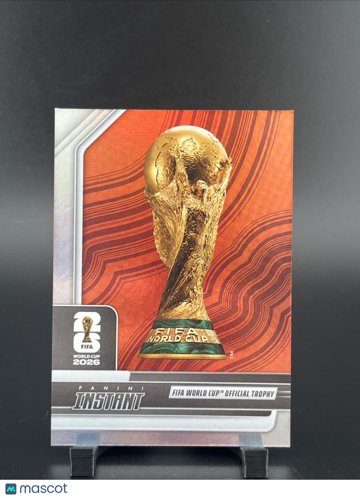 2026 Panini Instant FIFA World Cup Official Trophy WCTT Insert Card
