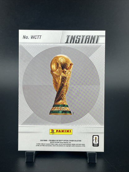 2026 Panini Instant FIFA World Cup Official Trophy WCTT Insert Card