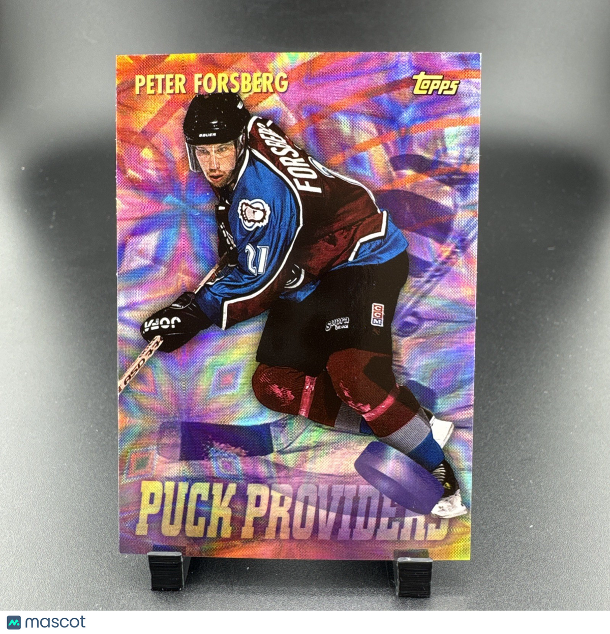1998-99 O-Pee-Chee Chrome - Season's Best Puck Providers Peter Forsberg #SB21