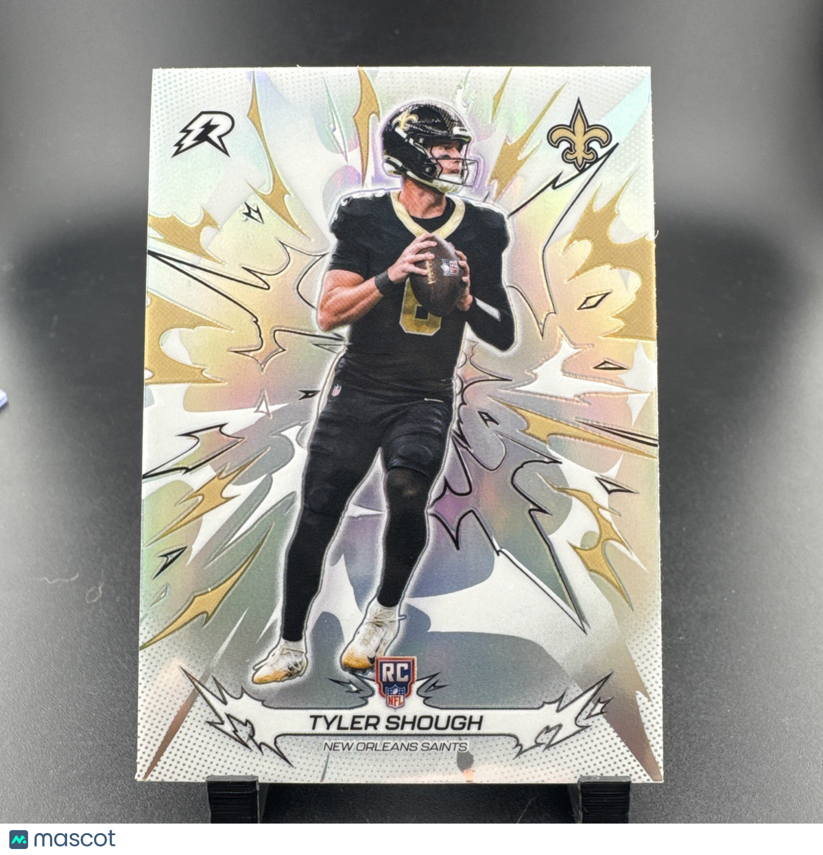 Tyler Shough RC 2026 Topps Resurgence Silver Refractor #163 - New Orleans Saints