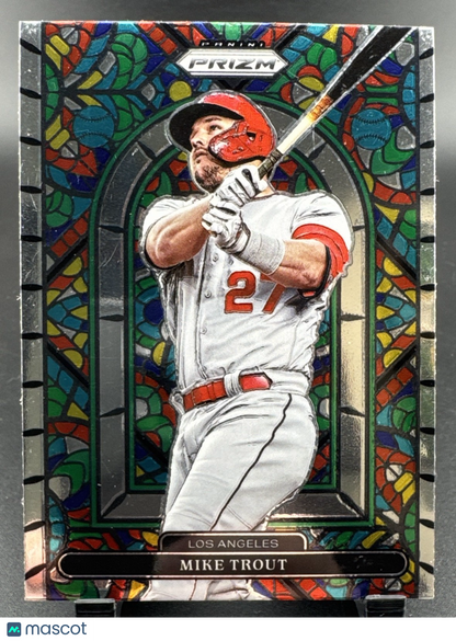 2022 Panini Prizm - Stained Glass Mike Trout #SG-5