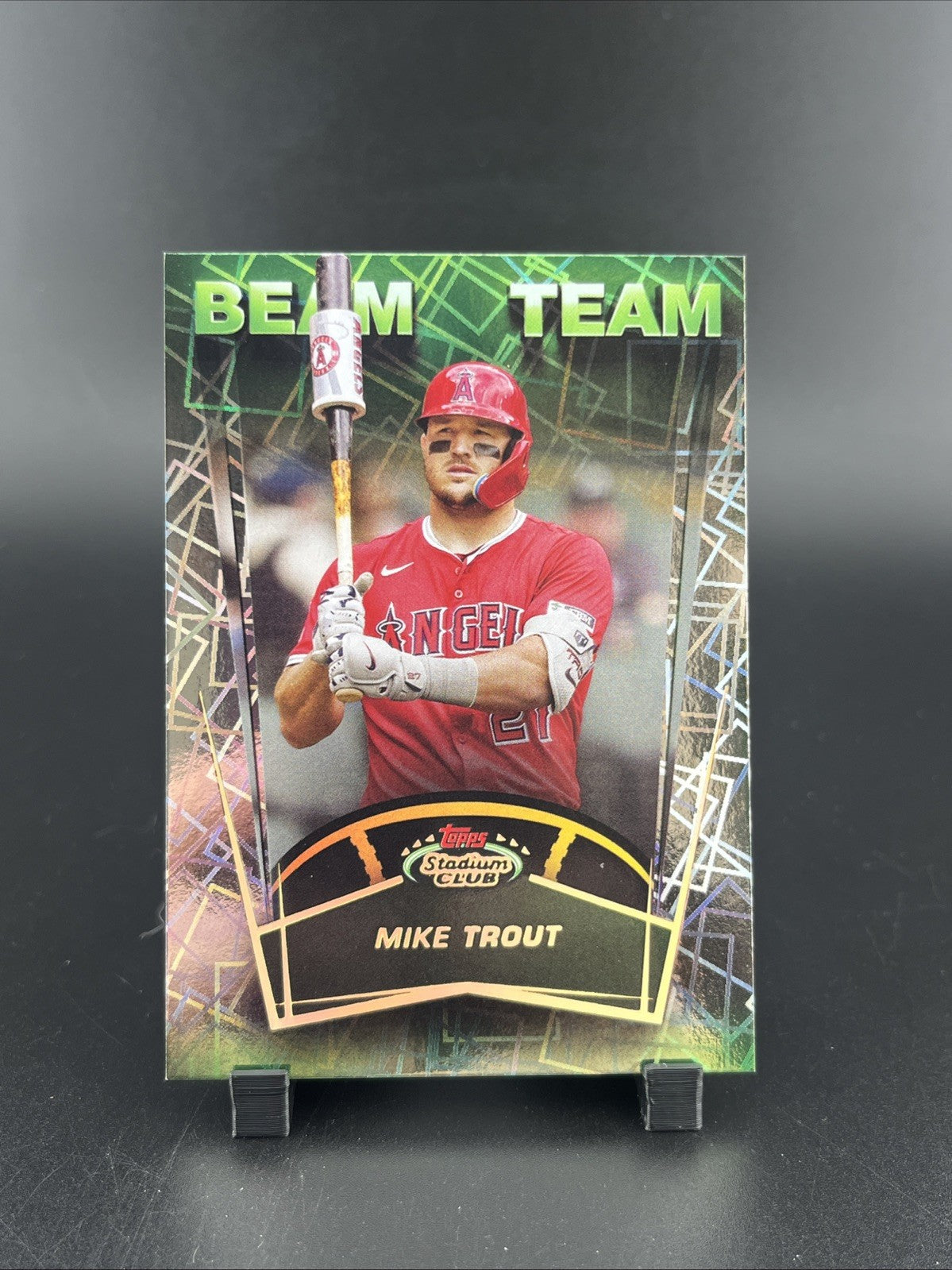2025 Topps Stadium Club - Beam Team Mike Trout #BT-14