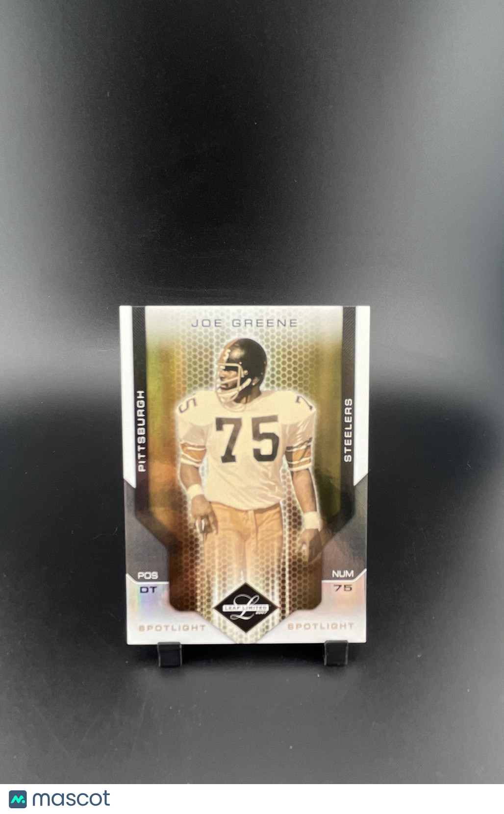2007 Leaf Limited - Joe Greene #146 Spotlight Bronze /10