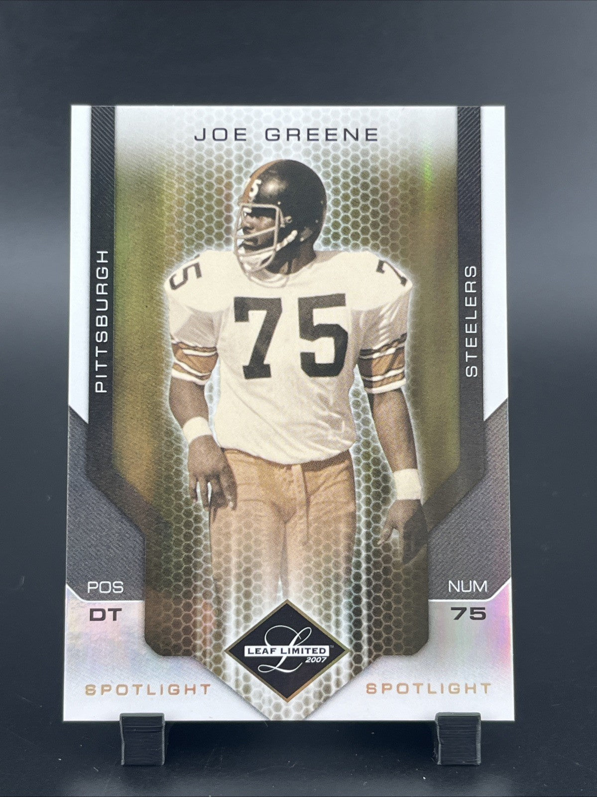 2007 Leaf Limited - Joe Greene #146 Spotlight Bronze /10