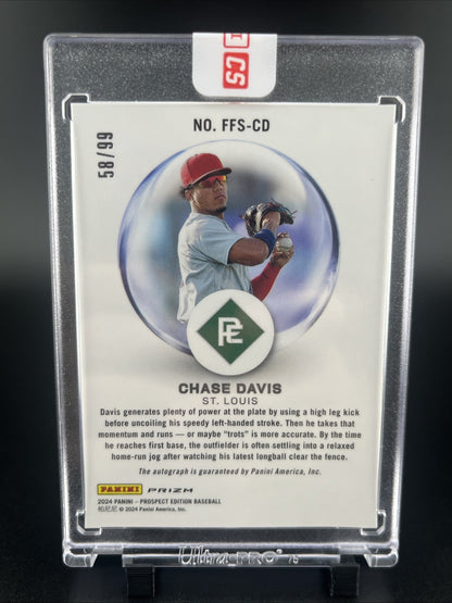 2024 Panini Prospect Edition - Franchise Futures /99 Chase Davis #FFS-CD