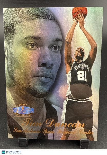 1997-98 Flair Showcase - Tim Duncan #5 Row 3 (RC)