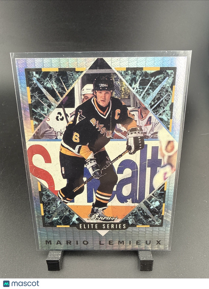 1993 Donruss Elite Series #1 Mario Lemieux