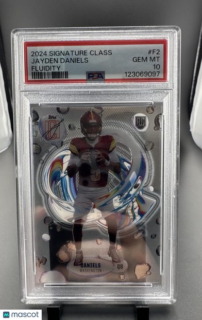 2024 Topps Signature Class - Fluidity Jayden Daniels #F-2 (RC)