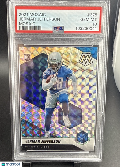 2021 Panini Mosaic - Rookies Jermar Jefferson #375 Silver Prizm (RC)
