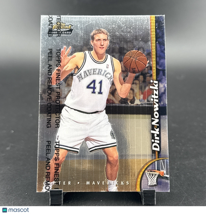 1998-99 Topps Finest - Dirk Nowitzki #234 (RC) With Protective Peel