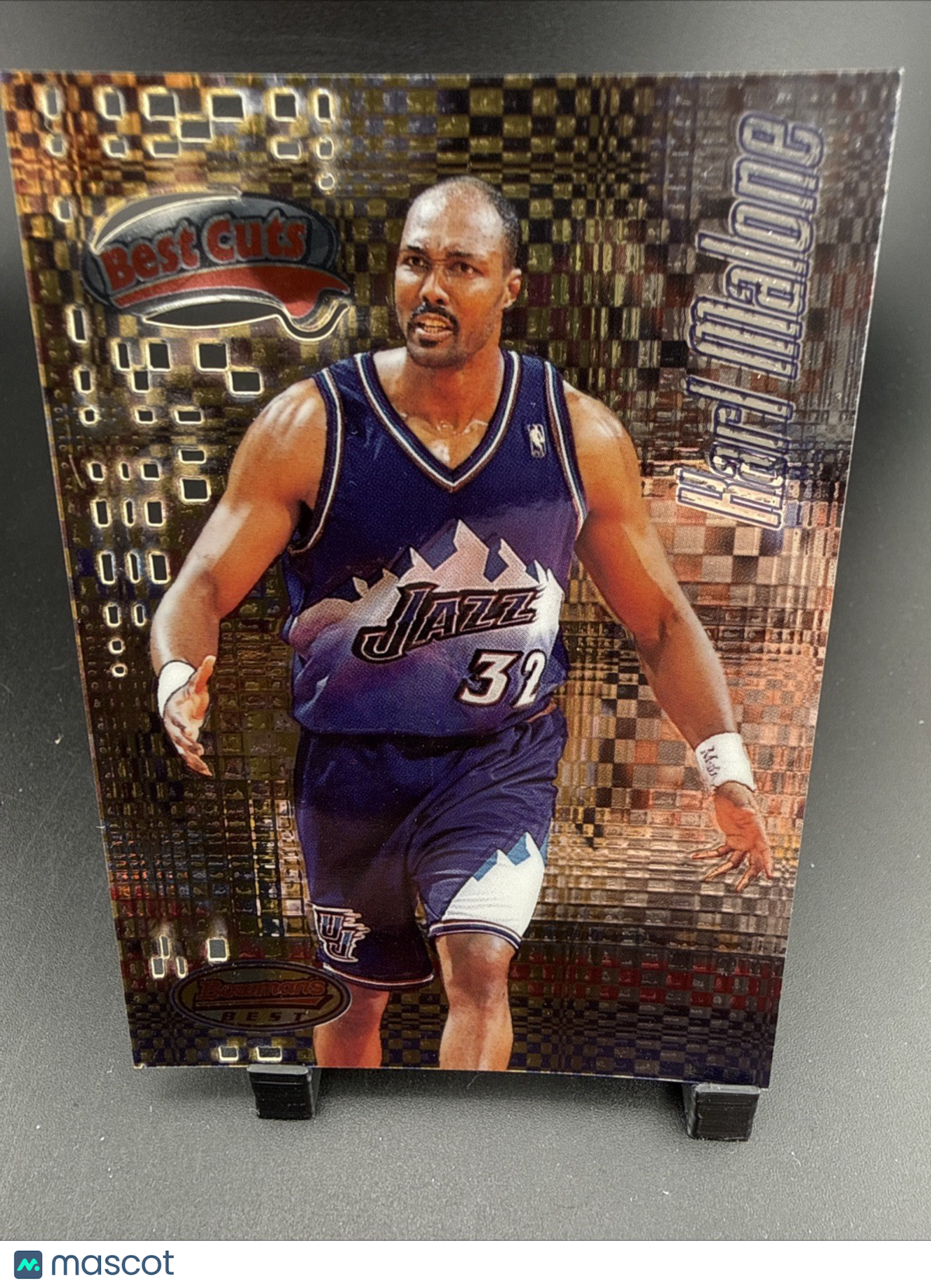1997-98 Bowman's Best - Best Cuts Atomic Refractor #BC4 Karl Malone