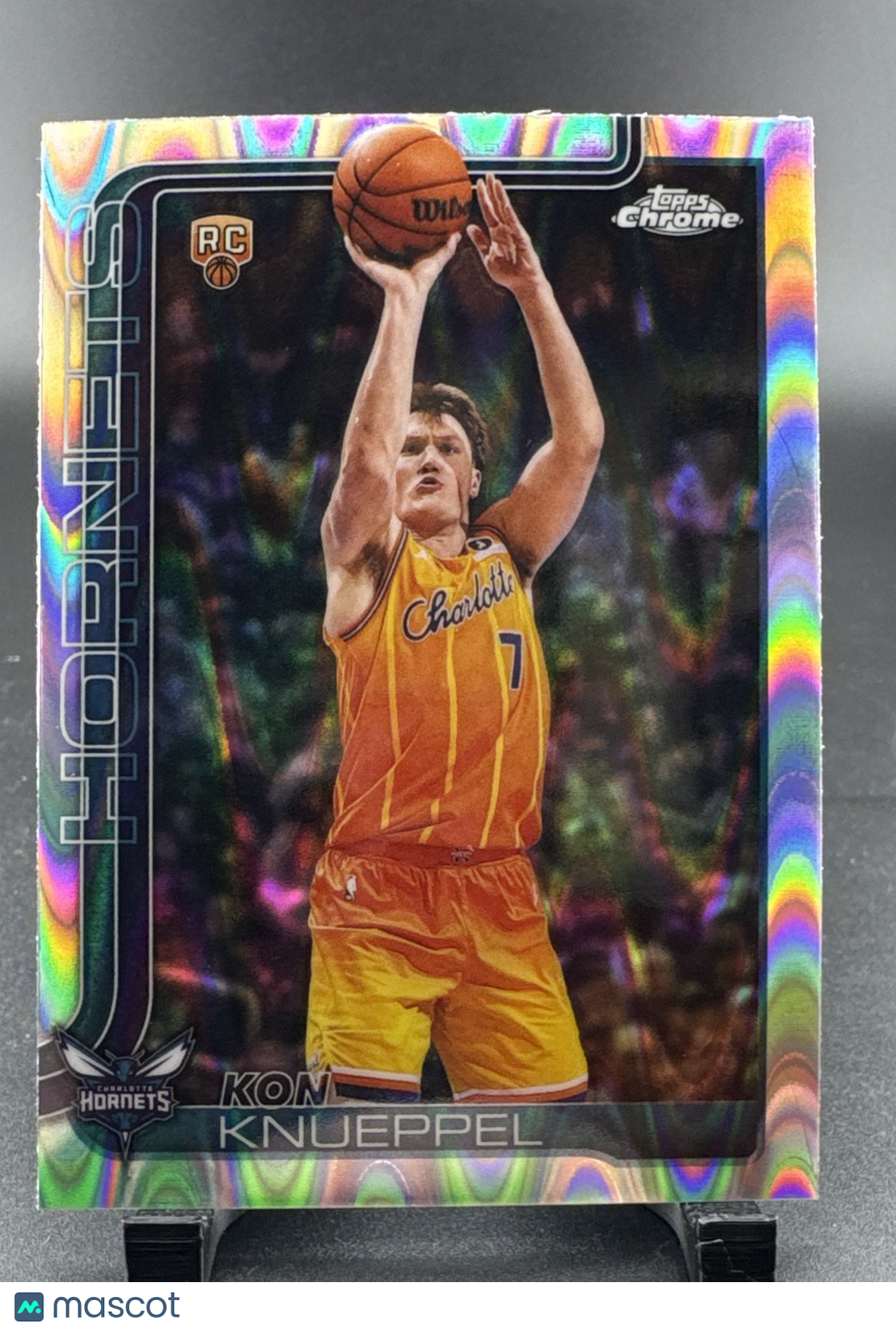 2025-26 Topps Chrome - Kon Knueppel #254 RayWave Refractor (RC)