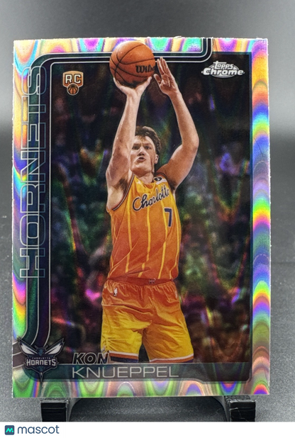 2025-26 Topps Chrome - Kon Knueppel #254 RayWave Refractor (RC)