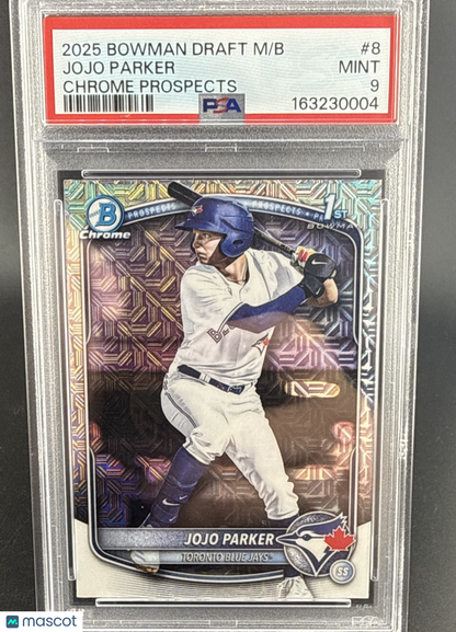 2025 Bowman Draft - Chrome JoJo Parker #BDC-8 Mojo Refractor (RC)