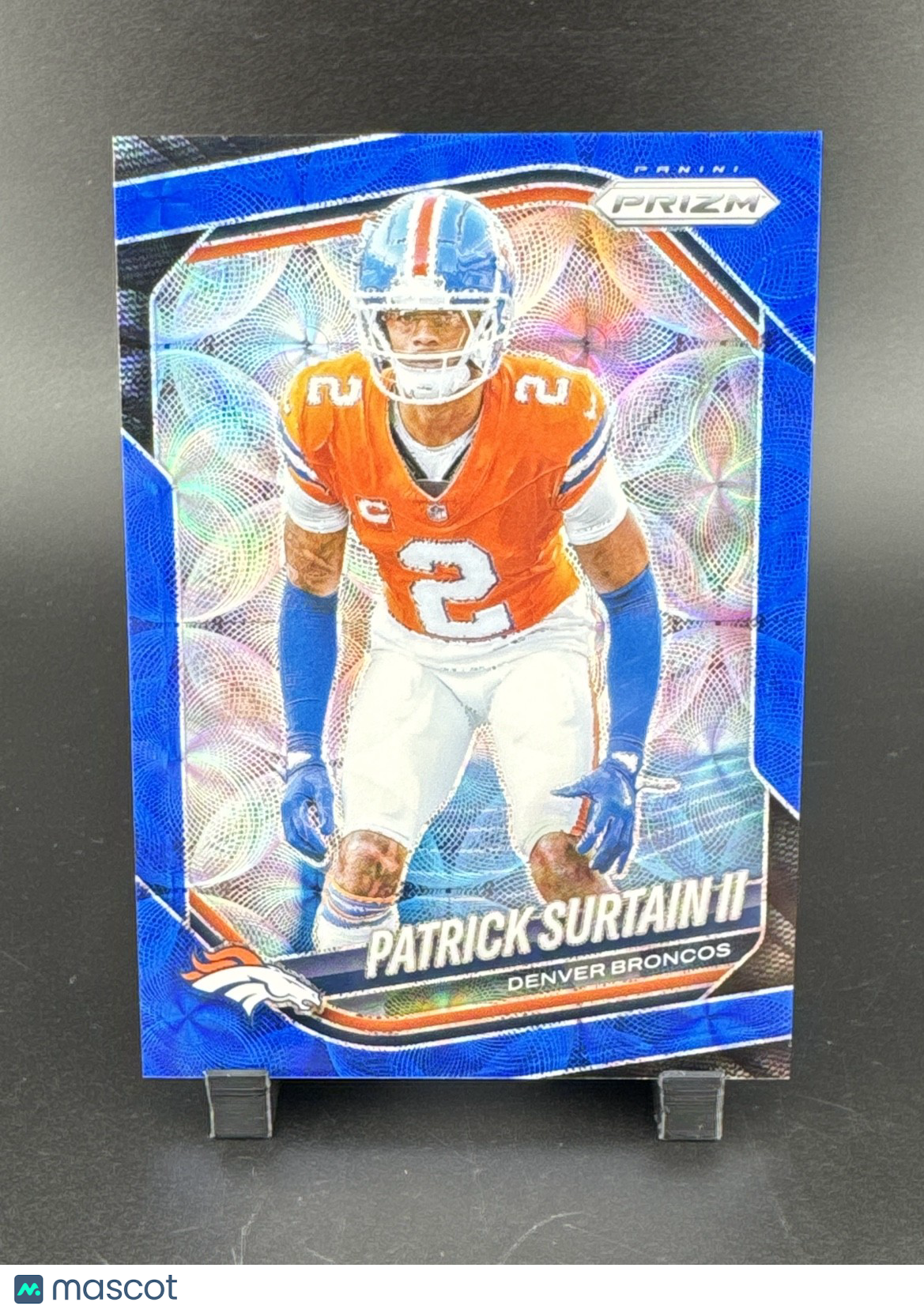 2025 Panini Prizm - Patrick Surtain II #97 Choice Blue Prizm /14
