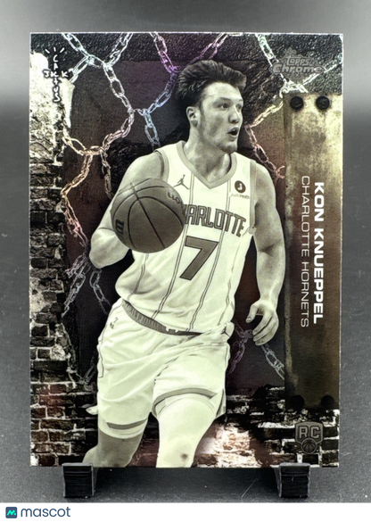 2025-26 Topps Chrome Cactus Jack - Kon Knueppel #64 White Refractor (RC)