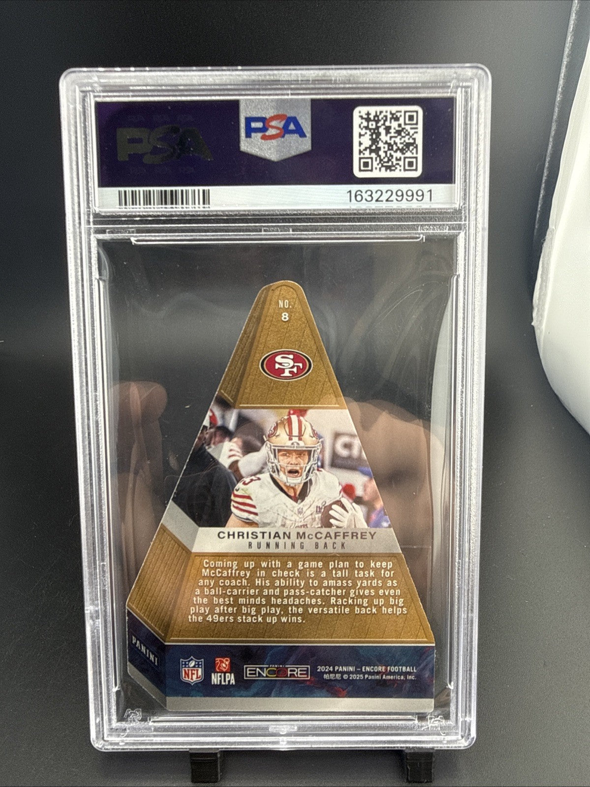 2024 Panini Encore - Panini Choice Christian McCaffrey #8