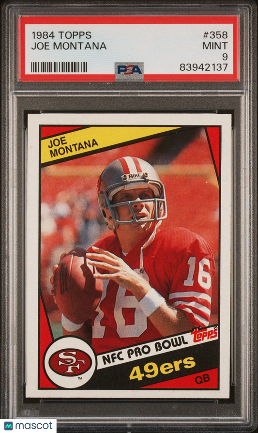 1984 Topps - Joe Montana #358