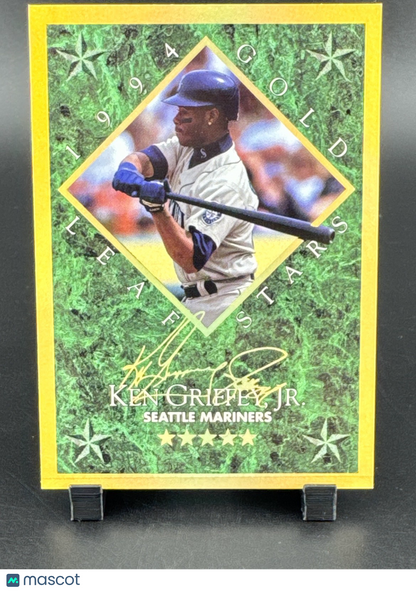 1994 Leaf - Gold Leaf Stars Ken Griffey Jr #4 /10000