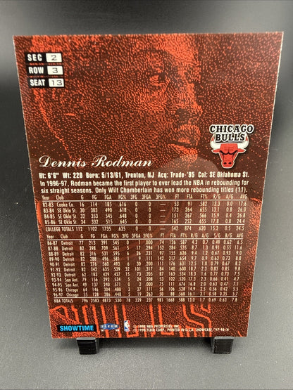 1997-98 Flair Showcase - Dennis Rodman #13 Row 3