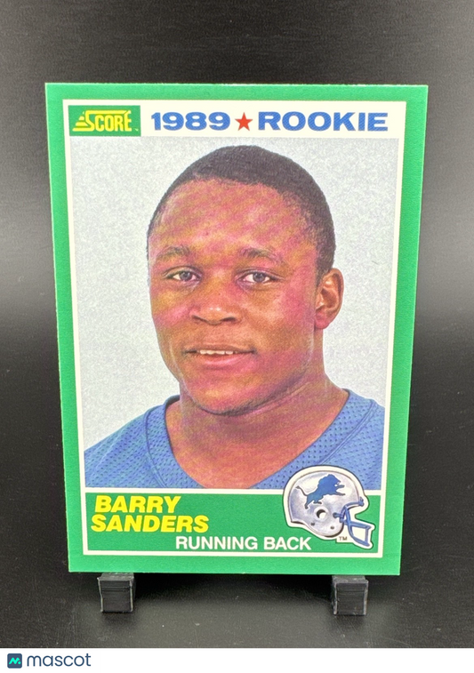 1989 Score - 1989 Rookie Barry Sanders #257 (RC)