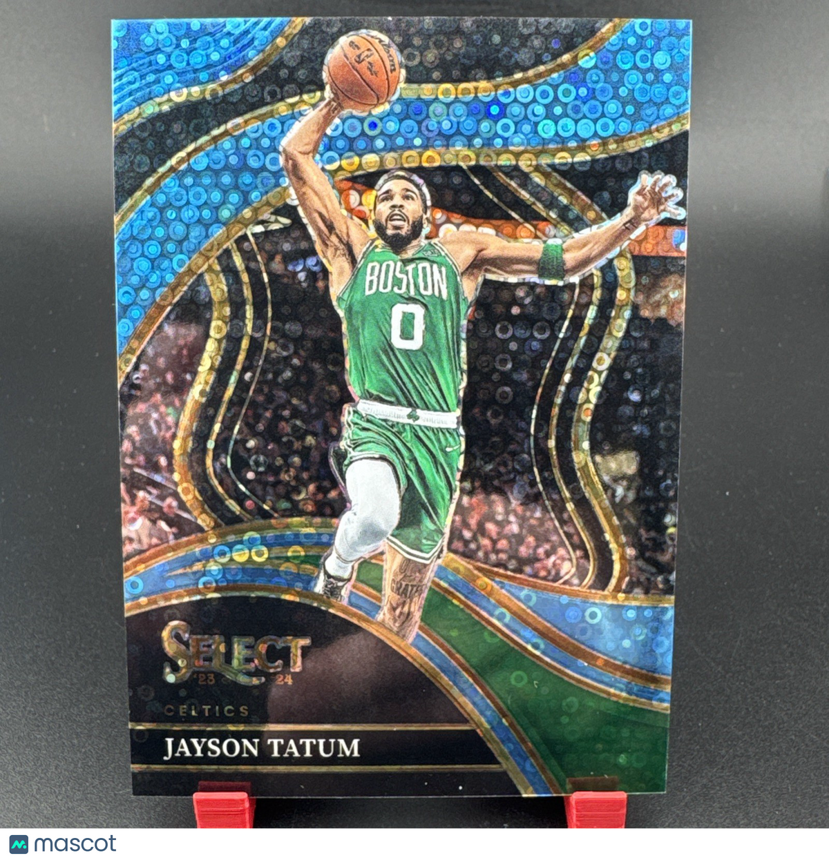 2023-24 Panini Select Courtside Blue Flash #245 Jayson Tatum Boston  /99 SSP