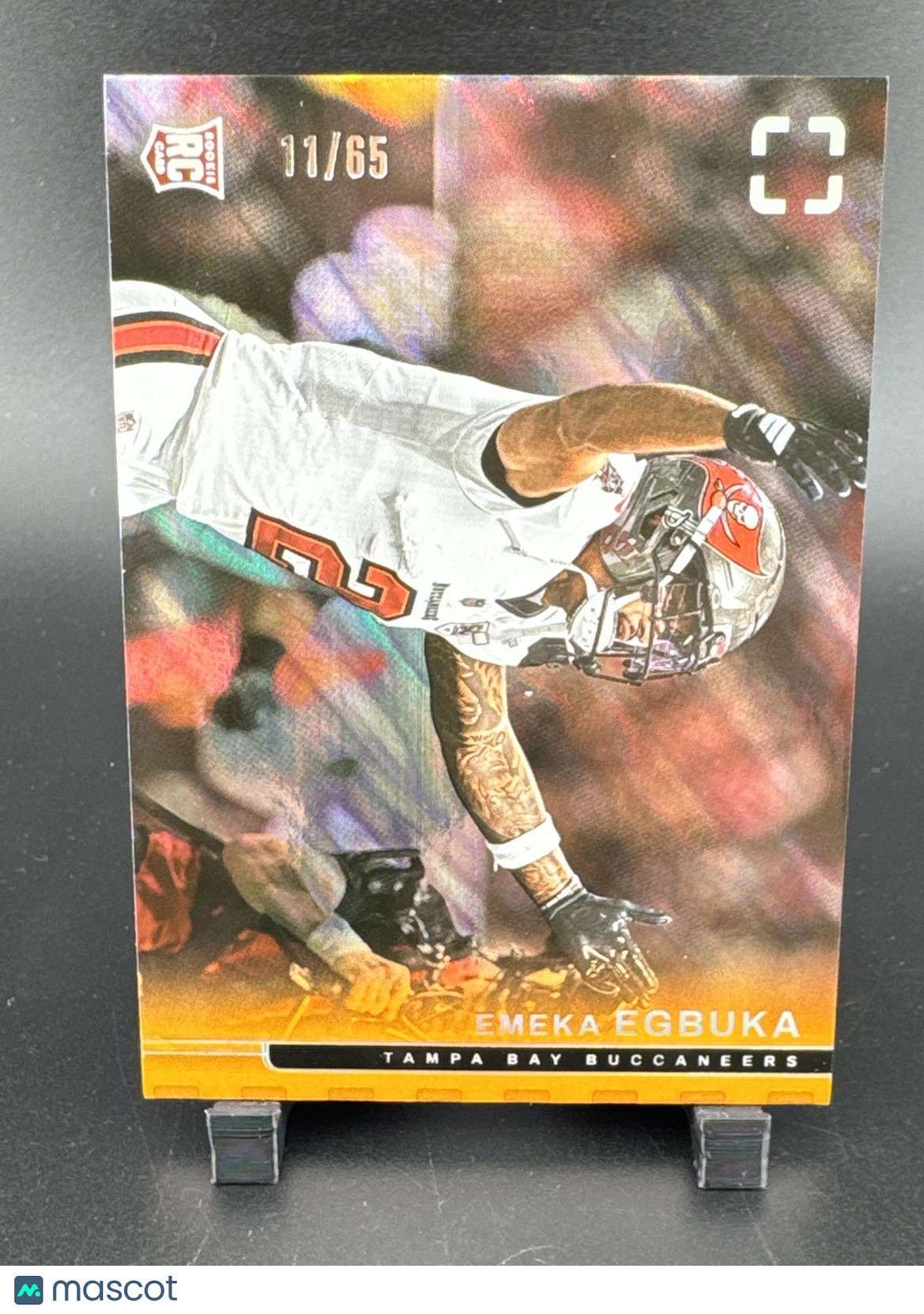 2025 Panini Photogenic - Rookies Emeka Egbuka #180 Orange /65 (RC)