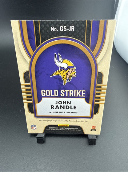 2023 Panini Gold Standard - Gold Strike John Randle #GS-JR Rose Gold /10