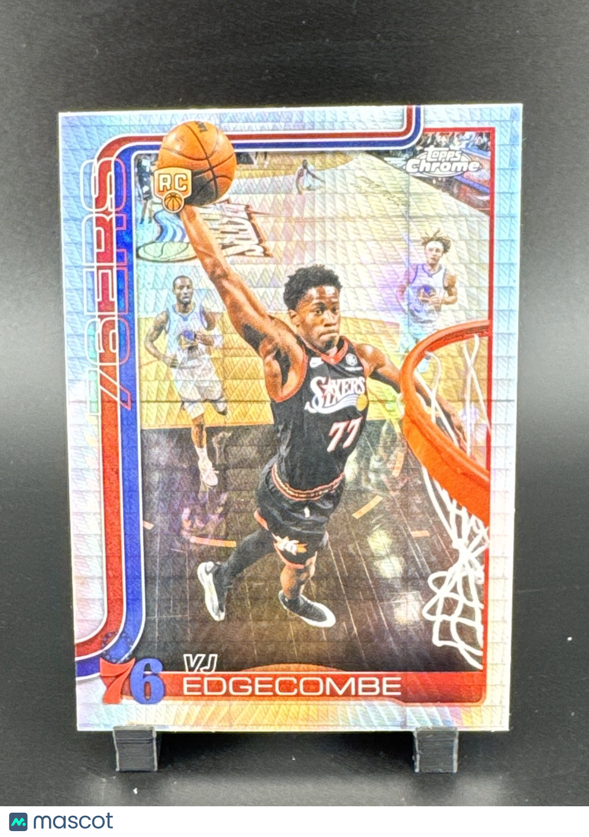 2025-26 Topps Chrome - VJ Edgecombe #253 Prism Refractor (RC)