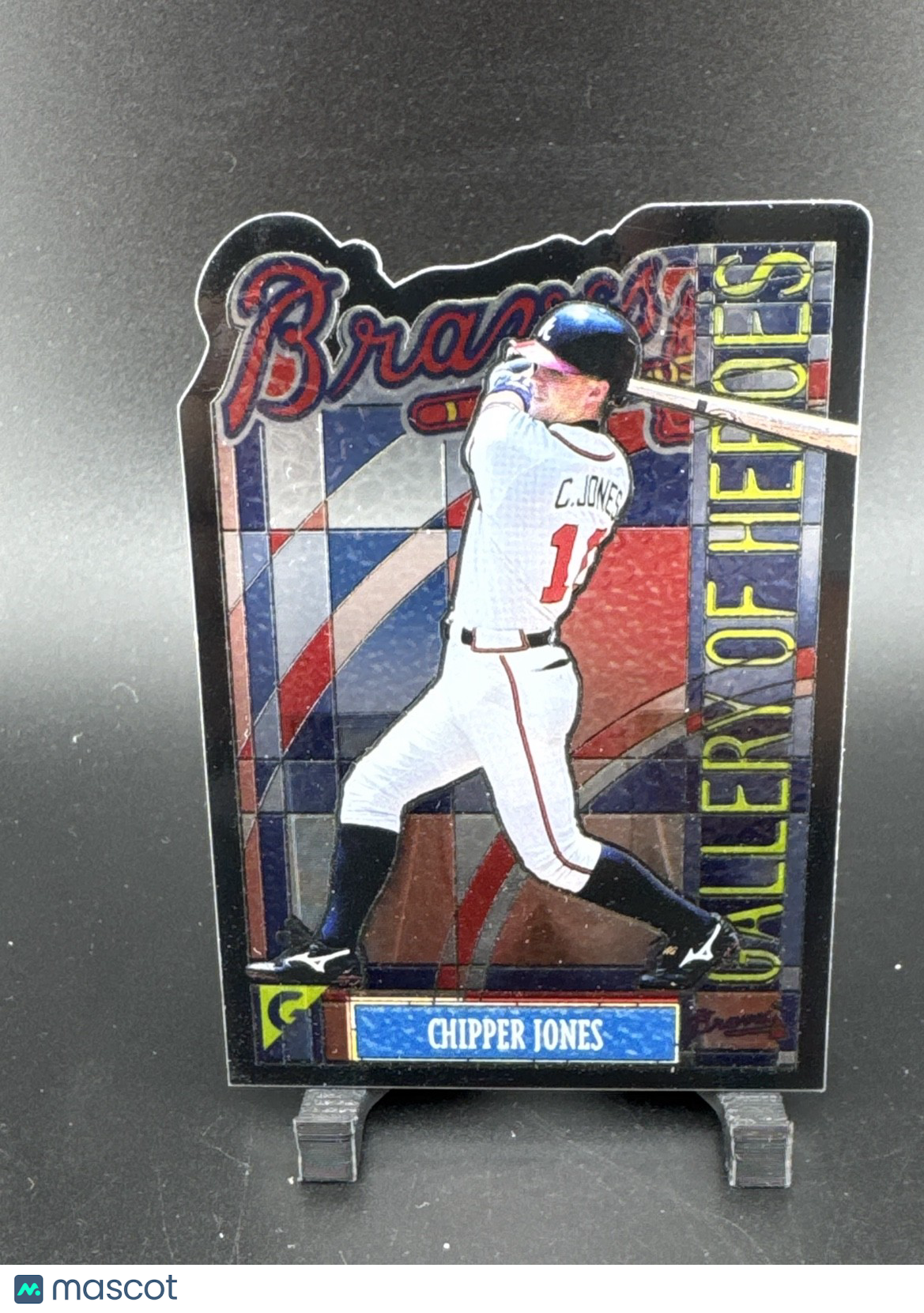 1999 Topps Gallery - Gallery of Heroes Chipper Jones #GH9