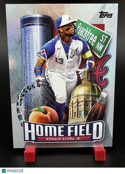 Topps 2026 Home Field Advantage Ronald Acuña Jr. HA-6 - SSP CASE HIT