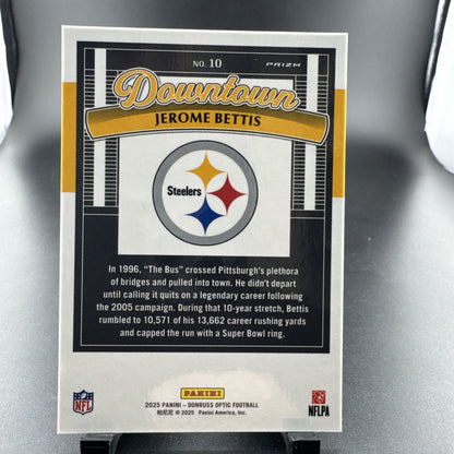 2025 Panini Donruss Optic - Downtown Legends Jerome Bettis #10