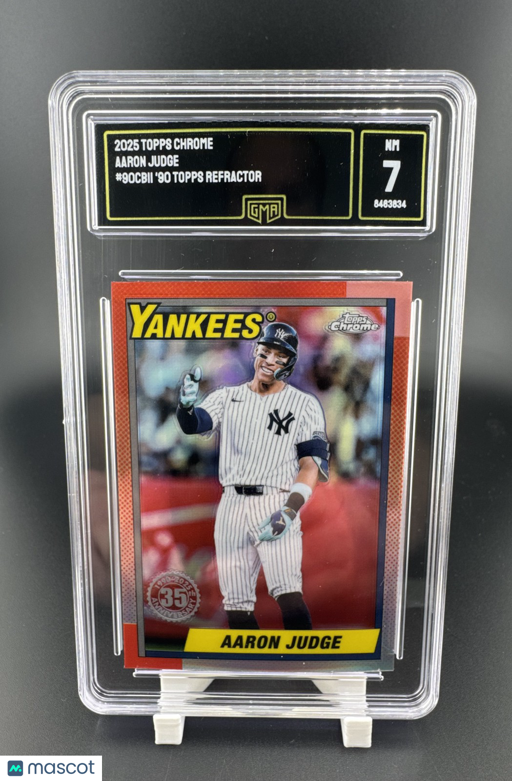 2025 Topps Chrome - 1990 Topps Baseball Aaron Judge #90CB-11