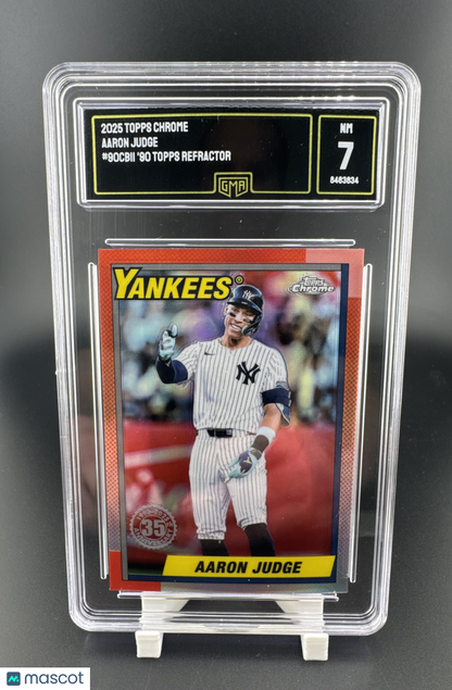 2025 Topps Chrome - 1990 Topps Baseball Aaron Judge #90CB-11